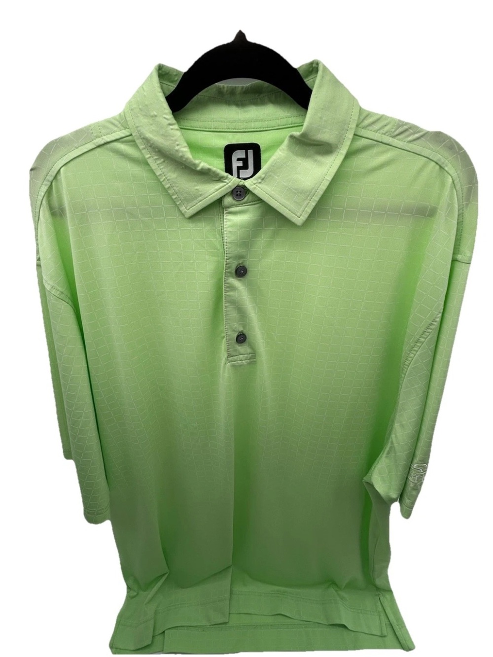 FootJoy Men’s Lime Green Golf Polo Shirt